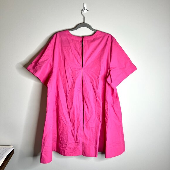 Anthropologie Maeve Emmy Short Sleeve Swing Mini Dress Preppy Coquette Sz XL - Picture 7 of 7